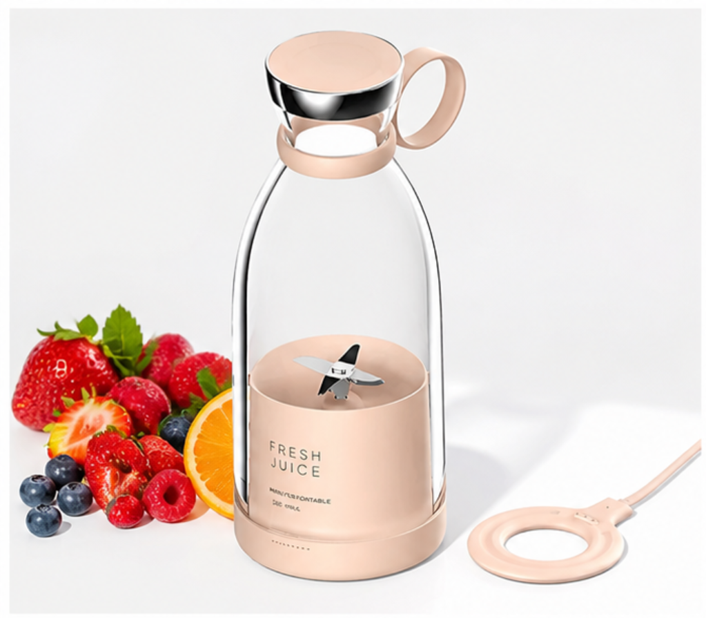 Factory 350ml 420ml Portable Fresh Juicer Blender Orange Household Electric Fruit & Vegetable Juicer Extractor Machine.