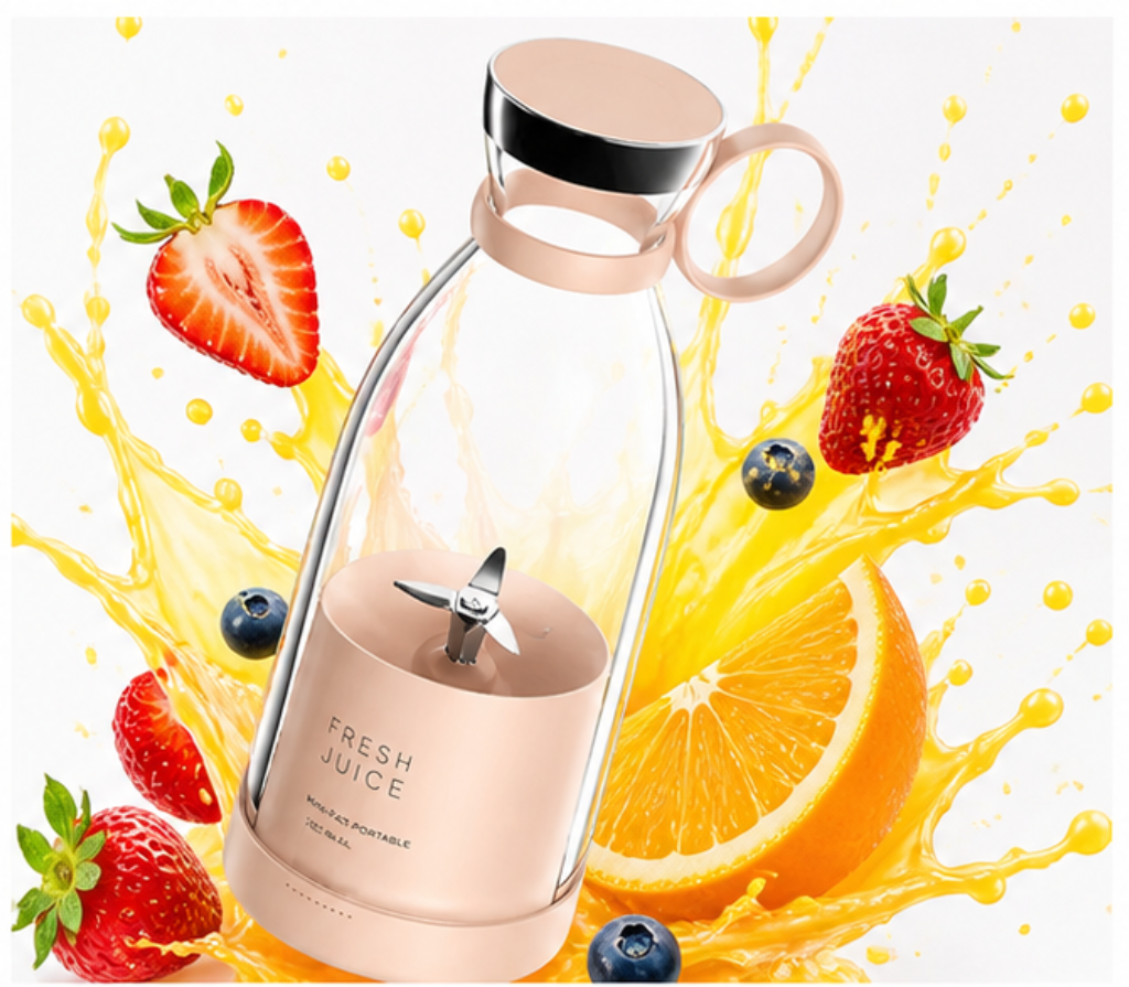 Factory 350ml 420ml Portable Fresh Juicer Blender Orange Household Electric Fruit & Vegetable Juicer Extractor Machine.